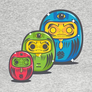 Zombie Matryoshka Darumas T-Shirt